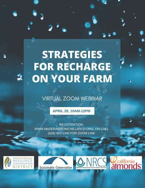 Strategies For Recharge On Your Farm flyer