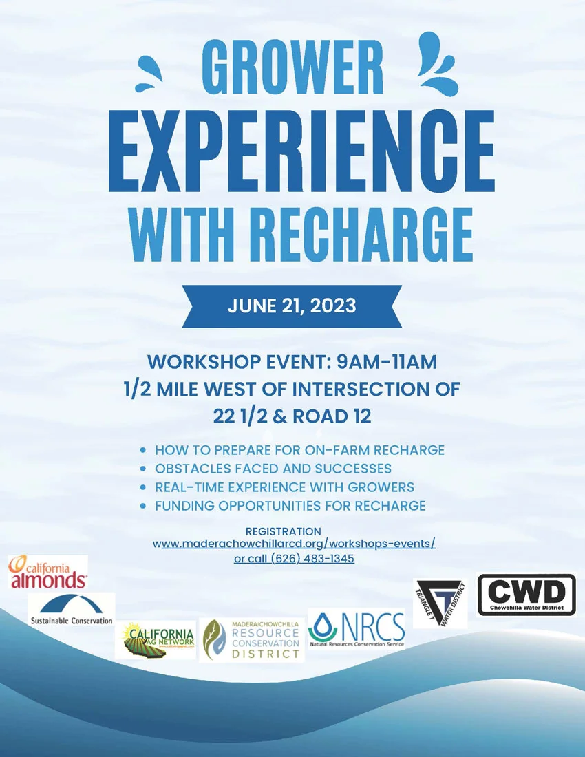 How to prepare for on-farm recharge